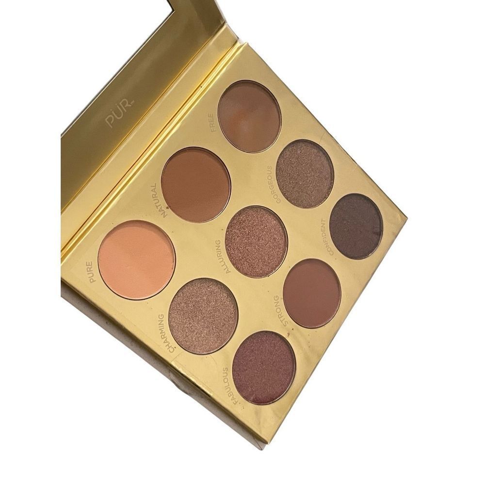 Pur Be‎ Your Selfie Eyeshadow Makeup Palette 9 Colors Browns Neutrals New